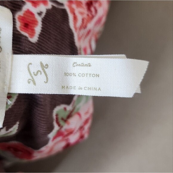 Matilda Jane Syndey reversible floral corduroy trim women's cotton vest Sz Small - Picture 6 of 7